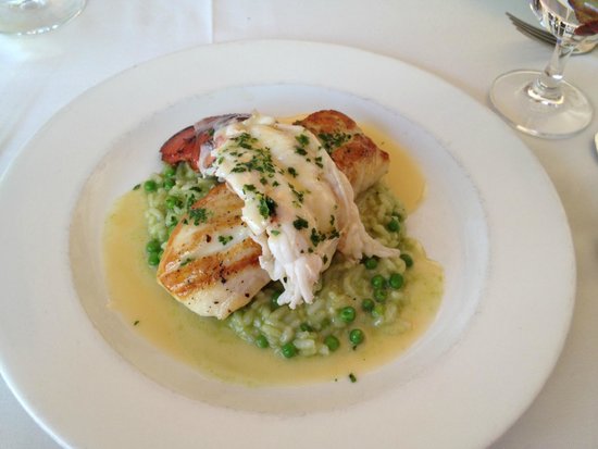 The Fig Tree Restaurant signature dishes Elk Chop
Sea Bass and Lobster
Escargot